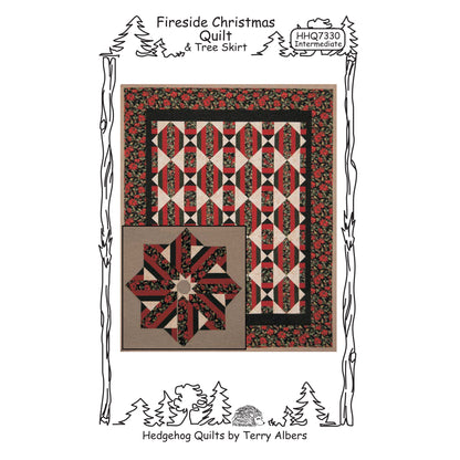 Fireside Christmas Pattern HHQ-7330 - Paper Pattern