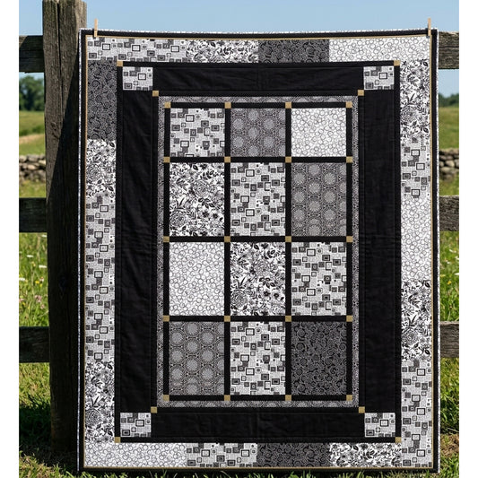 Tuxedo Quilt HHQ-7393e  - Downloadable Pattern