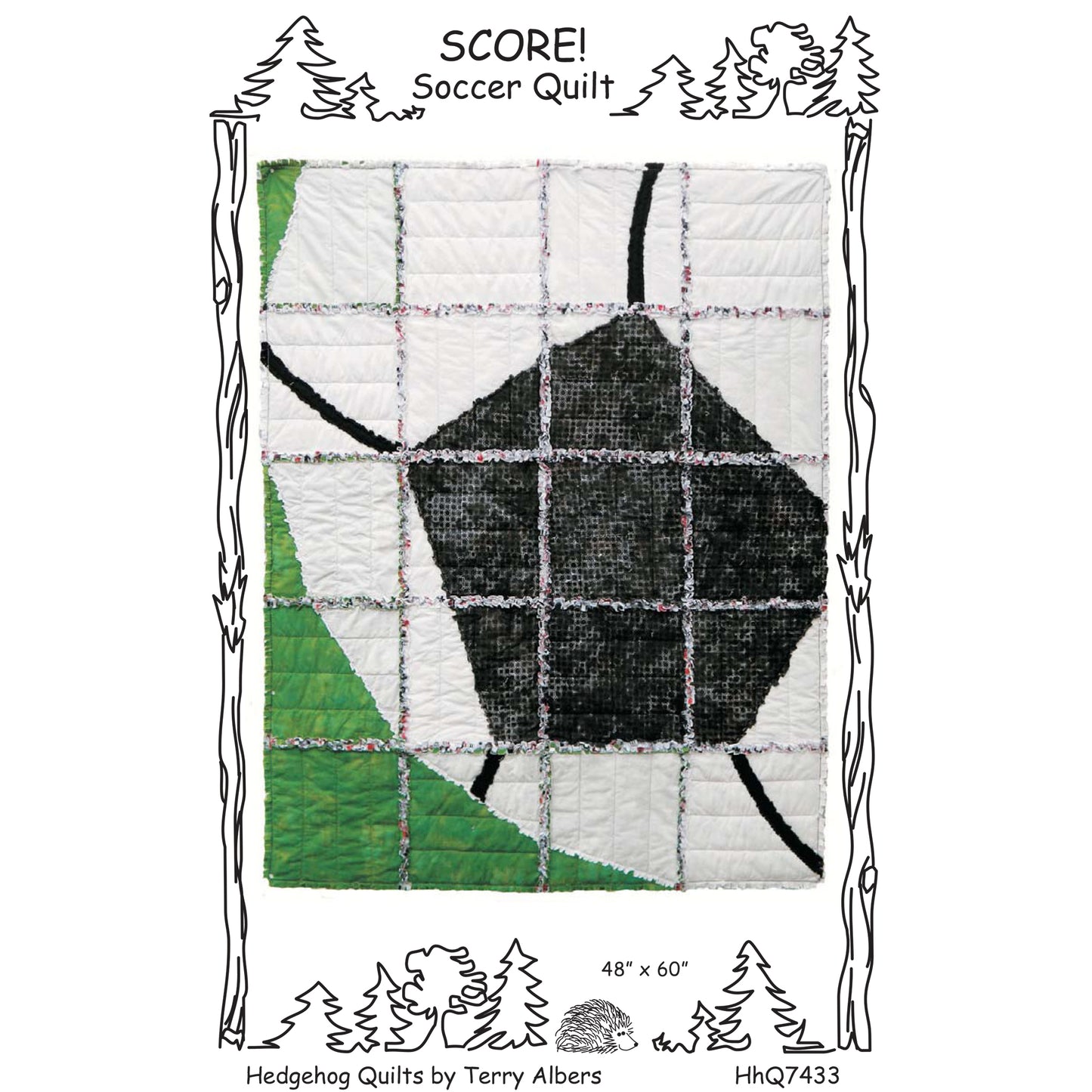 Score! Soccer Quilt HHQ-7433e - Downloadable Pattern