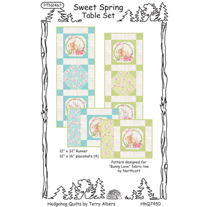 Cover image of pattern for Sweet Spring Table Set.