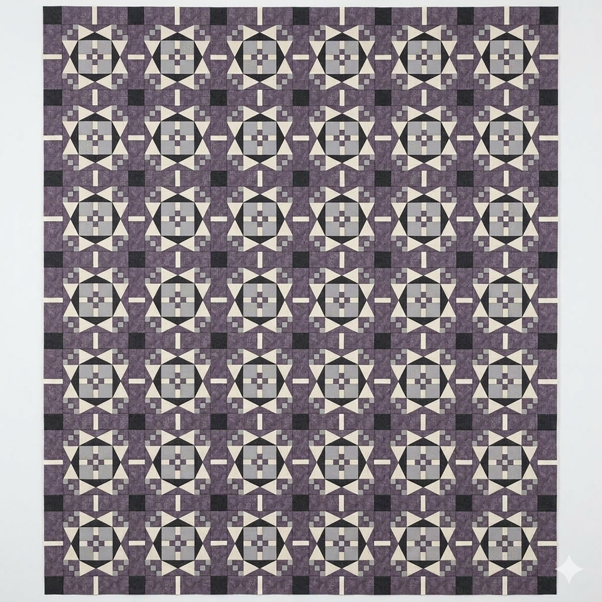 Winter Star Quilt Pattern HQ-211 - Paper Pattern