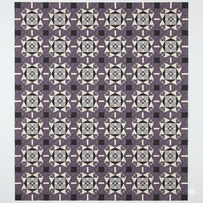 Winter Star Quilt Pattern HQ-211 - Paper Pattern