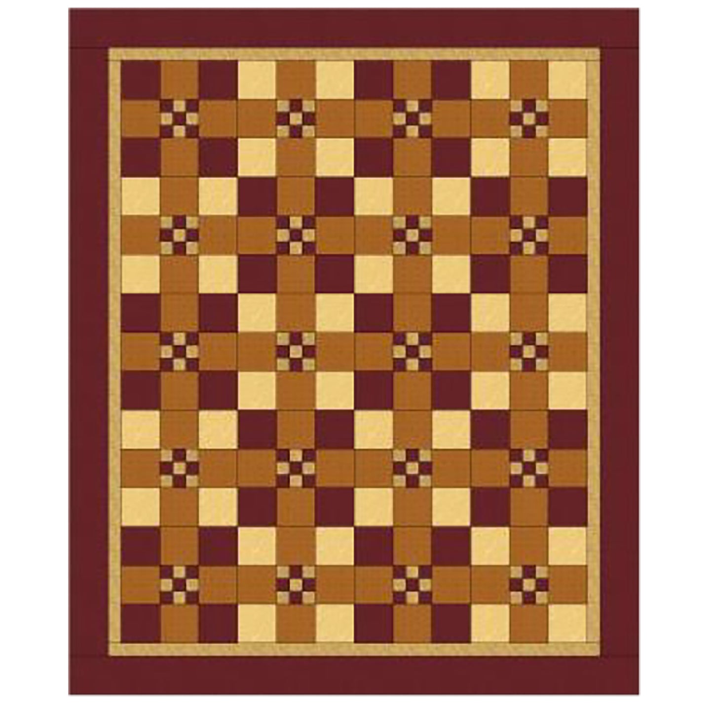 Town Square Quilt Pattern HQ-214w - Wholesale Product