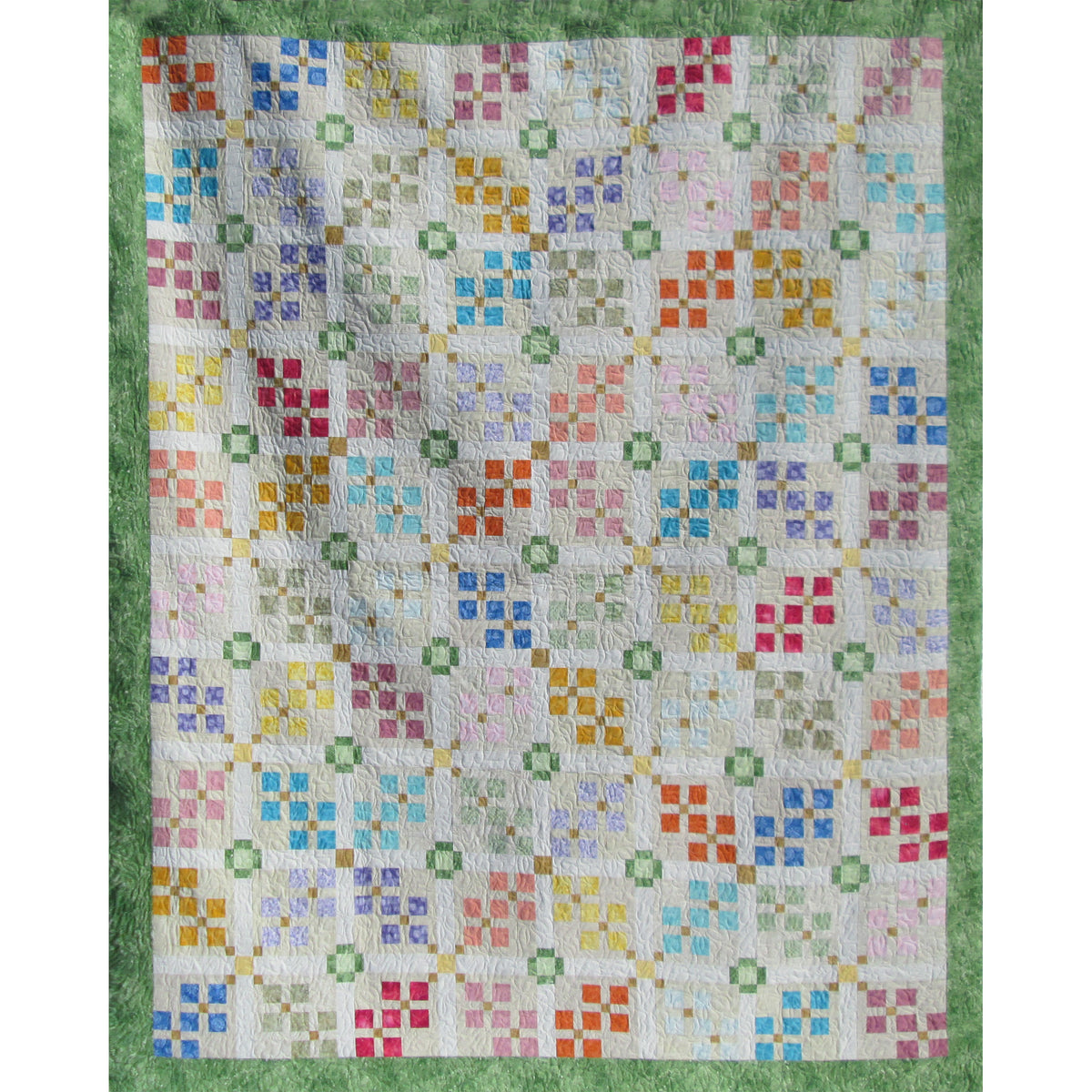 Blossom Chain Quilt HQ-215e - Downloadable Pattern