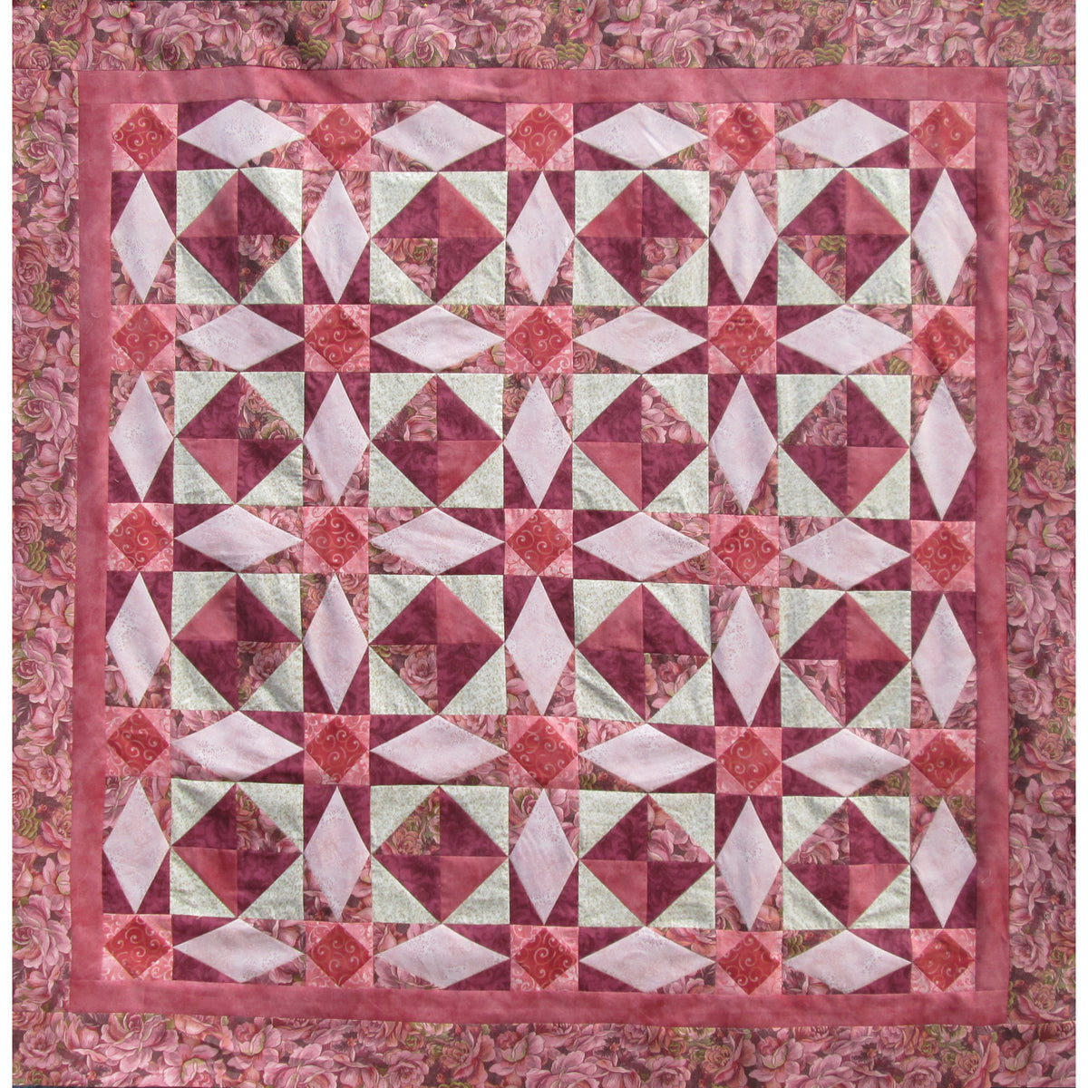 Diamond Delight Quilt Pattern HQ-223w  - Wholesale Product