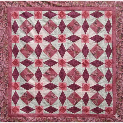 Diamond Delight Quilt Pattern HQ-223w  - Wholesale Product
