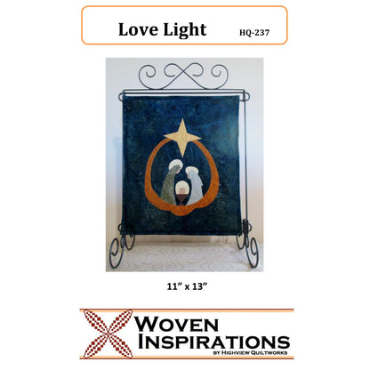 Love Light Quilt Pattern HQ-237 - Paper Pattern