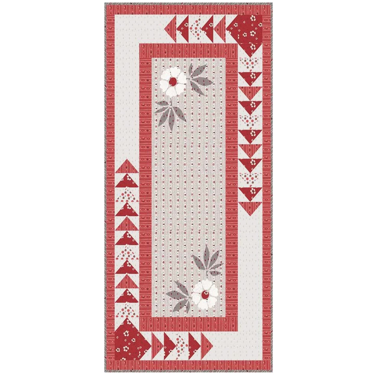 Garden Path Runner Pattern HHQ-7384 - Paper Pattern