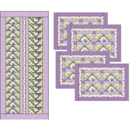 Geese in the Garden Table Runner and Placemat Pattern JMC-301 - Paper Pattern