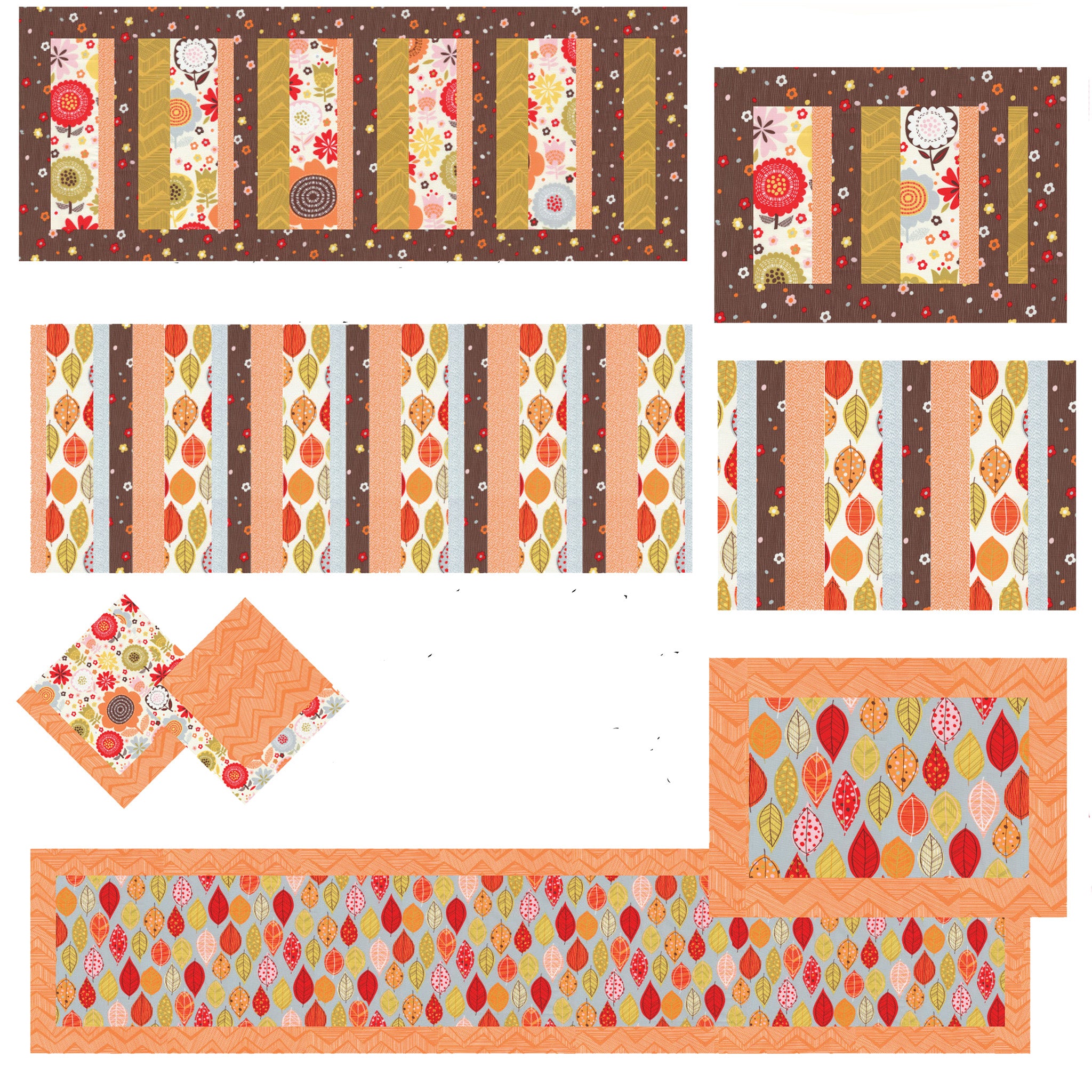 Tablemates Patterns Table Trio Placemat, Napkin and Tablerunner Pattern JD-02 - Paper Patt ...