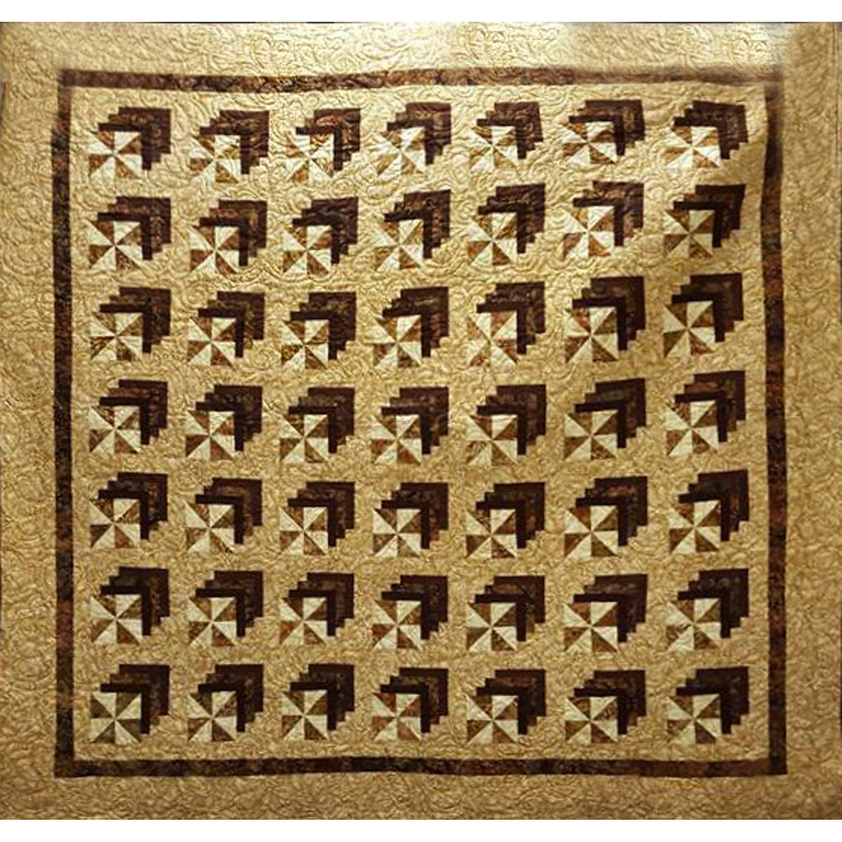 Trillusion Quilt Pattern JJS-101 - Paper Pattern