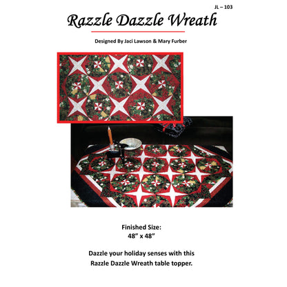 Razzle Dazzle Wreath JL-103e - Downloadable Pattern