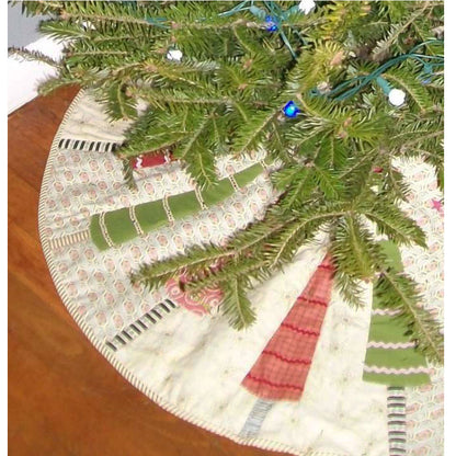 O Easy Christmas Tree Skirt JL-104e - Downloadable Pattern