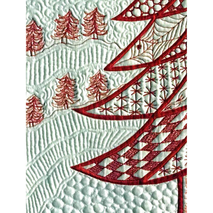 Christmas Tree Easy Art Quilt Pattern JL-109 - Paper Pattern