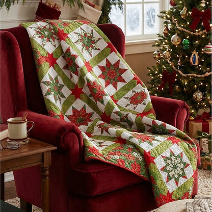 Poinsettia Passion Quilt Pattern JMC-103w - Wholesale Product