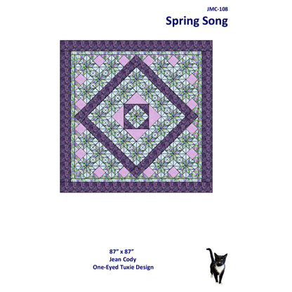 Spring Song Quilt Pattern JMC-108 - Paper Pattern