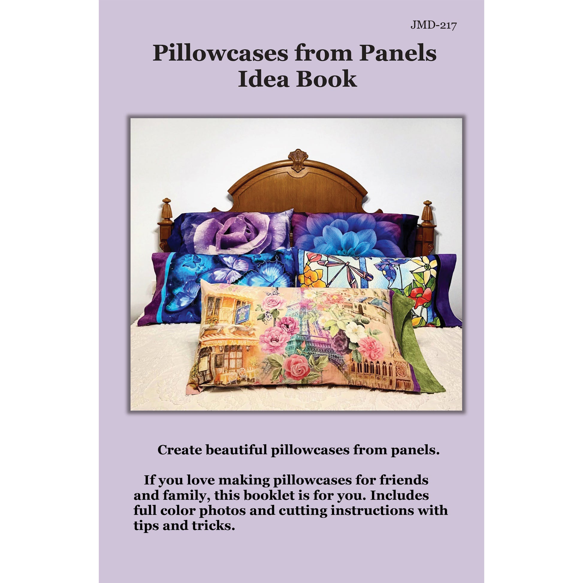 Cover image of pattern for Pillows from Panels Idea Book.