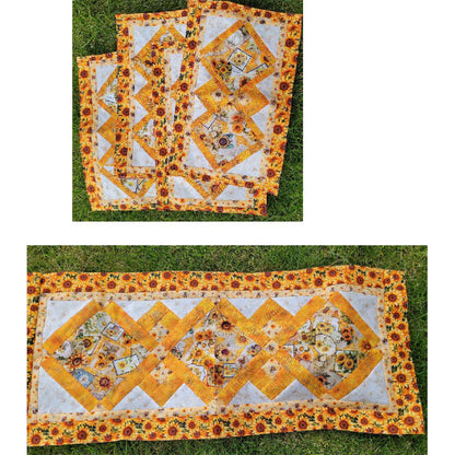 On the Fence Table Runner & Placemat JMC-302e - Downloadable Pattern
