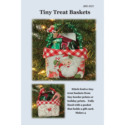 Cover image of pattern for Tiny Treat Baskets.