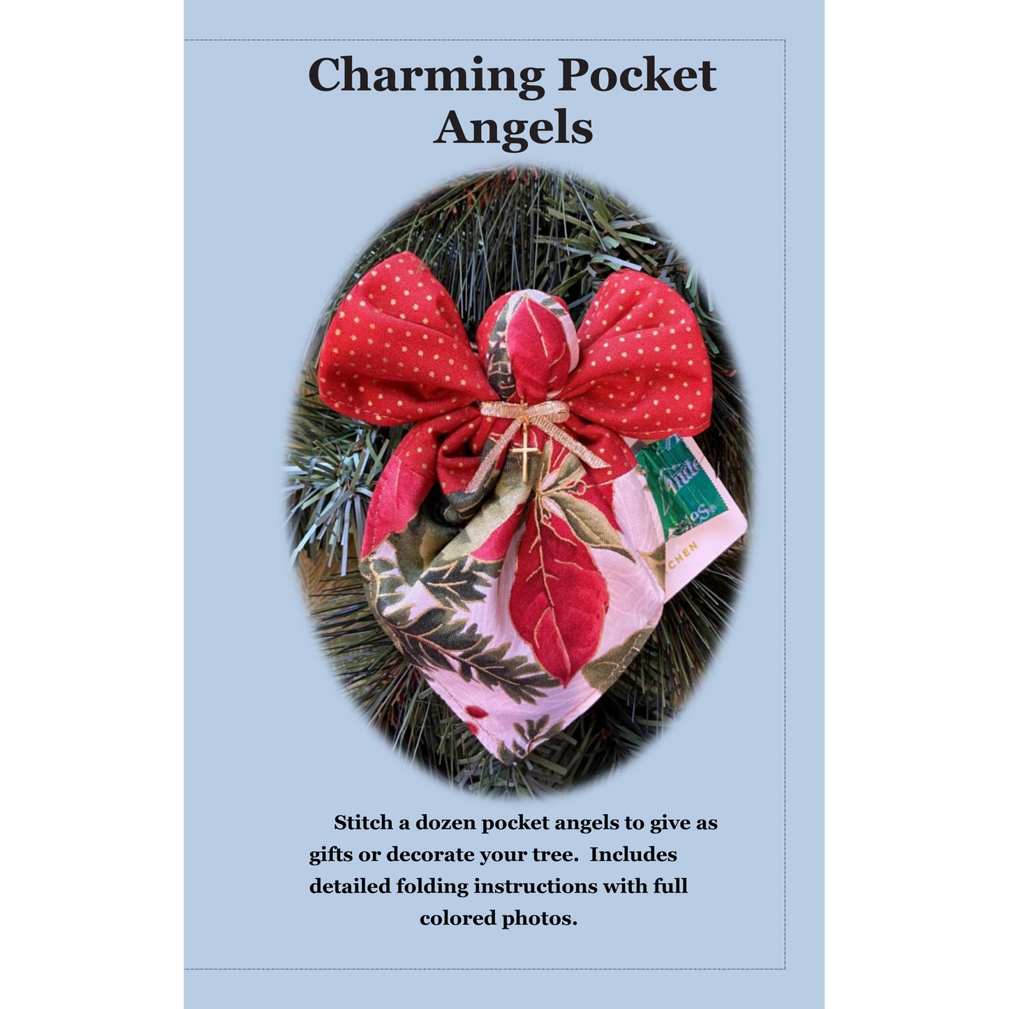 Cover image of pattern for Charming Pocket Angels.