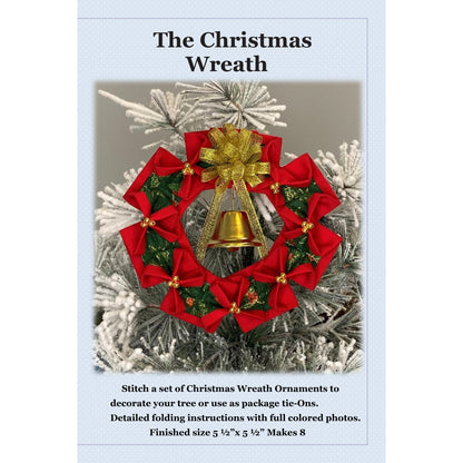 Cover image of pattern for the Christmas Wreath ornament.