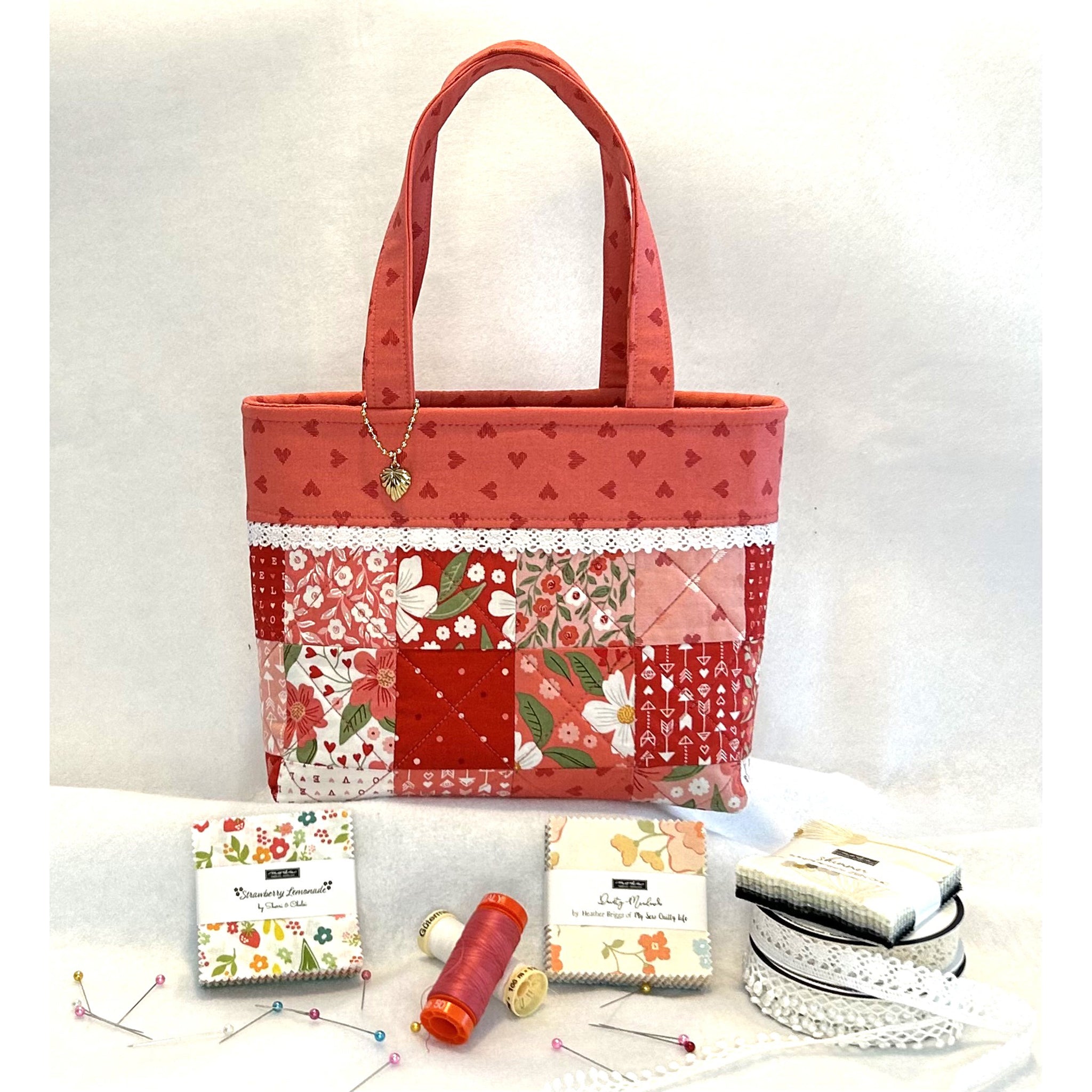 【FRAMeWORK】YA GOOD IDEAS BIG＆MINI TOTE M Mini-Charming Tote Bag Pattern JMD-226 - Paper Pattern