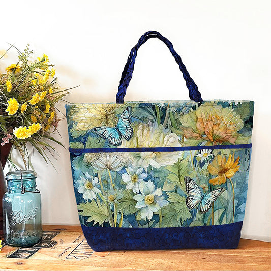 Playing with Panels Market Tote Bag JMD-233e - Downloadable Pattern