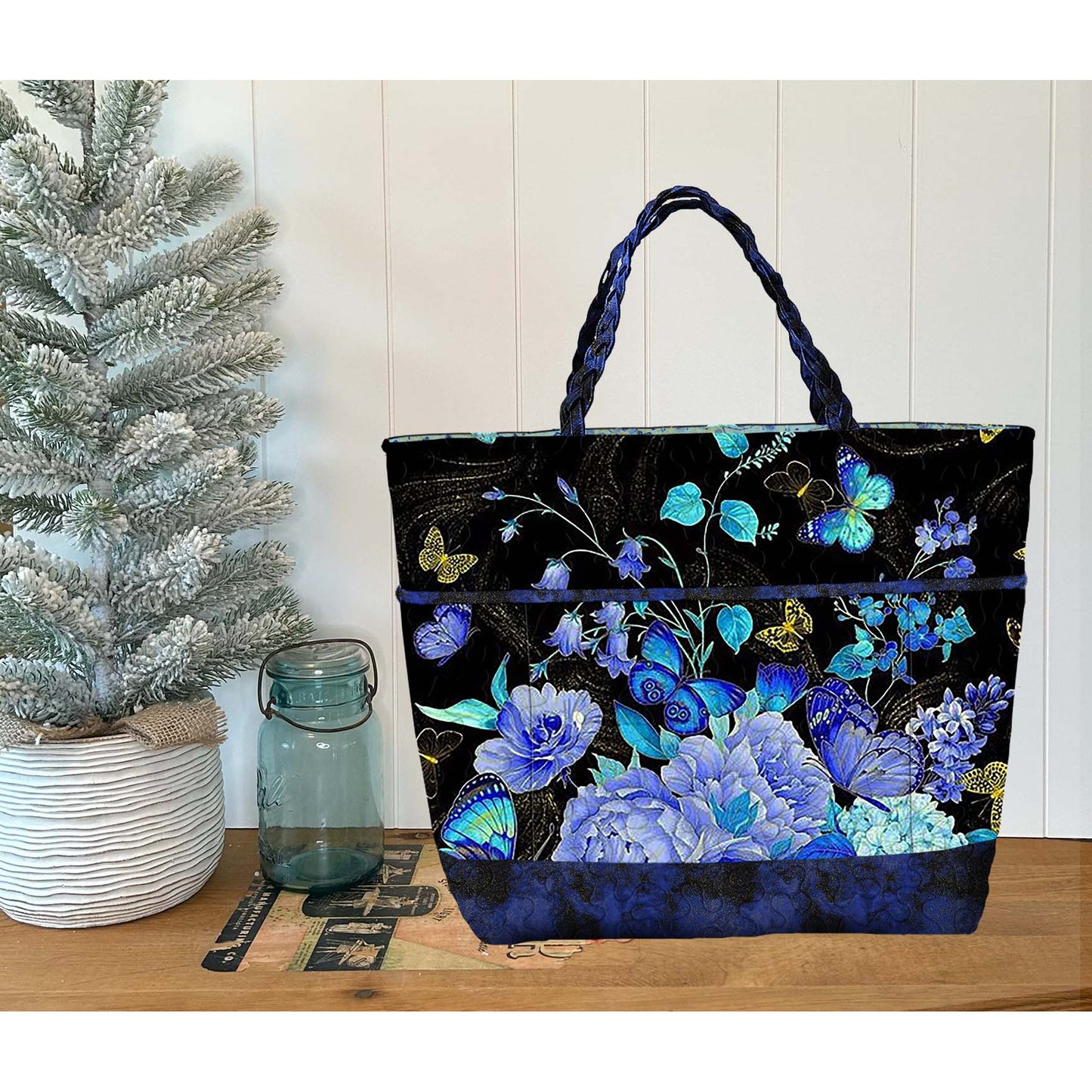 Playing with Panels Market Tote Bag JMD-233e - Downloadable Pattern