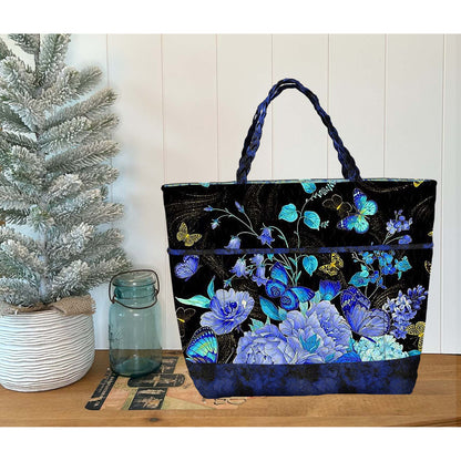 Playing with Panels Market Tote Bag JMD-233e - Downloadable Pattern