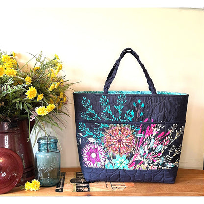 Playing with Panels Market Tote Bag JMD-233e - Downloadable Pattern