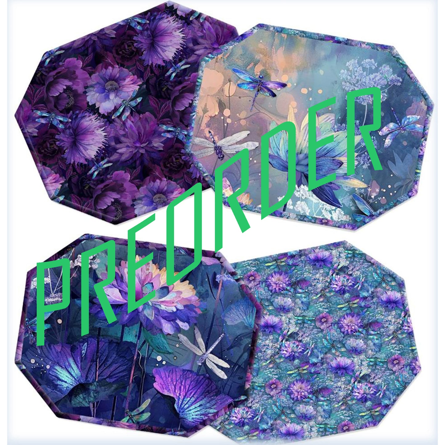 Playing with Panels Placemats & Napkins Pattern JMD-240w - Wholesale Product