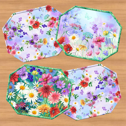 Playing with Panels Placemats & Napkins Pattern JMD-240 - Paper Pattern