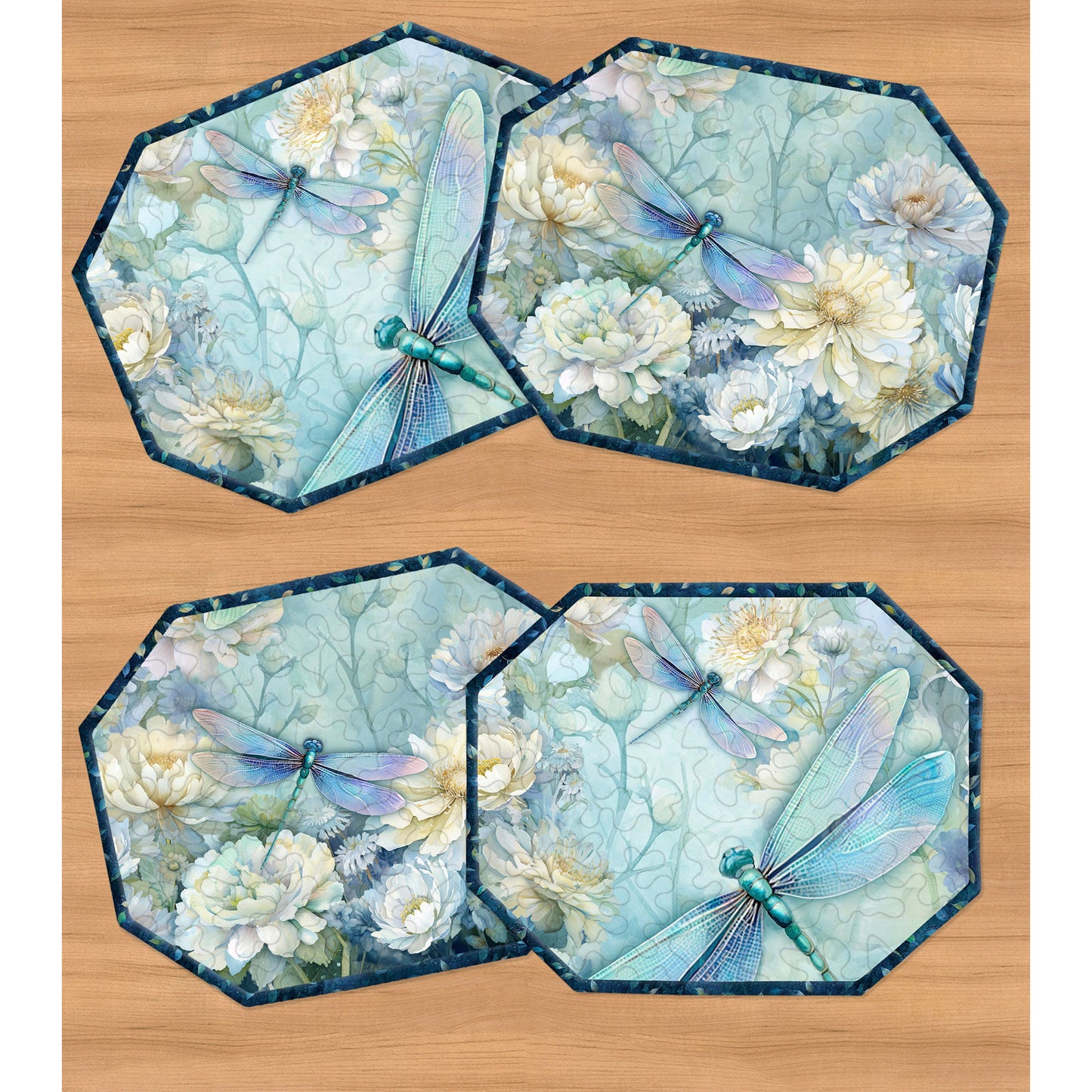 Playing with Panels Placemats & Napkins Pattern JMD-240 - Paper Pattern