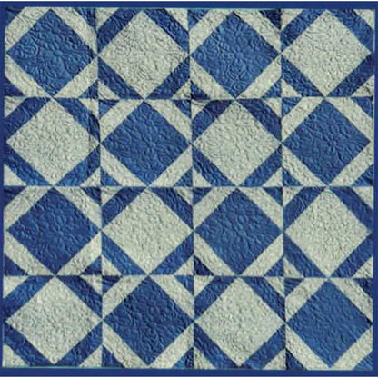 Quarter Squares and Blocks Quilt Pattern KB-81w - Wholesale Product