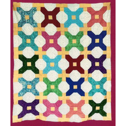 Jumping Jacks Quilt KB-83e - Downloadable Pattern