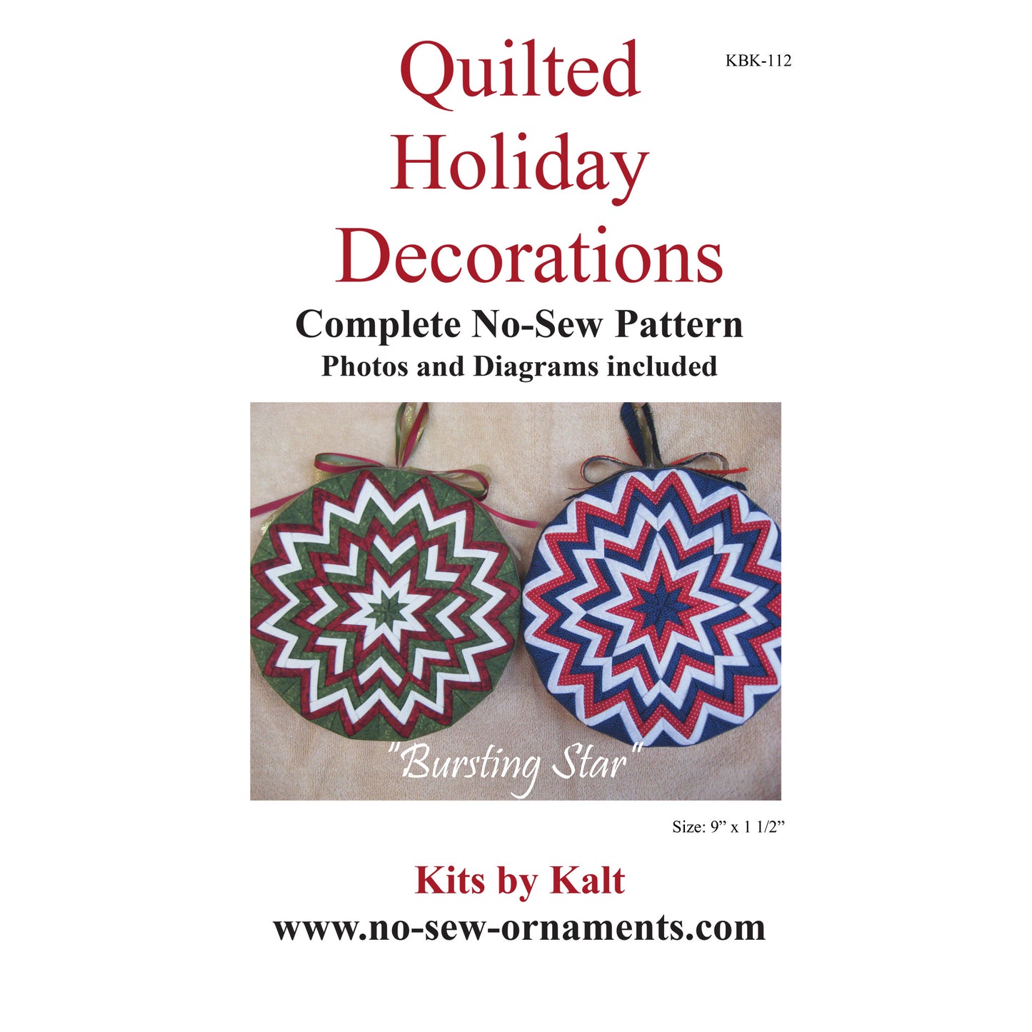 The Bursting Star KBK-112e - Downloadable Pattern