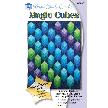 Magic Cubes Quilt KCS-MCe - Downloadable Pattern