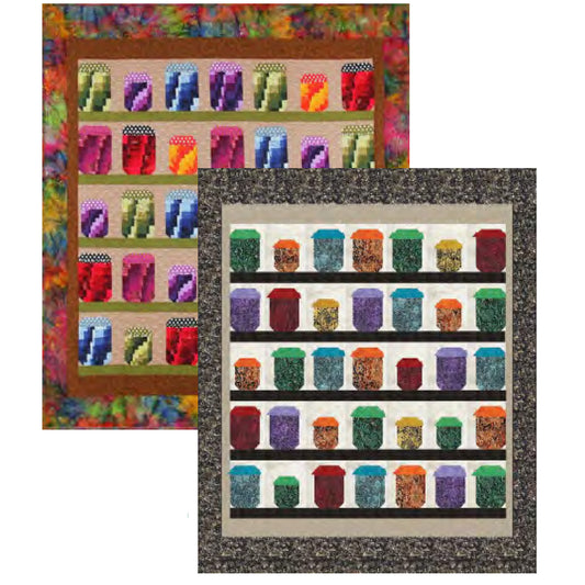 Jelly Jars Quilt Pattern KG-17 - Paper Pattern