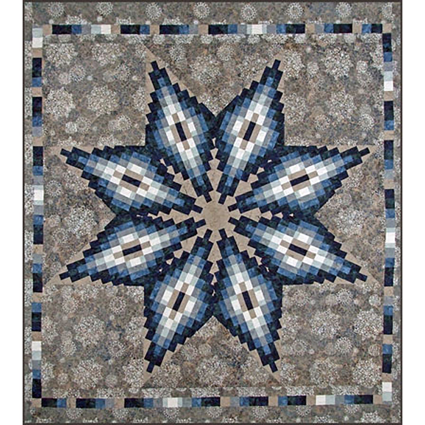 Madison's Star Quilt KG-31e - Downloadable Pattern