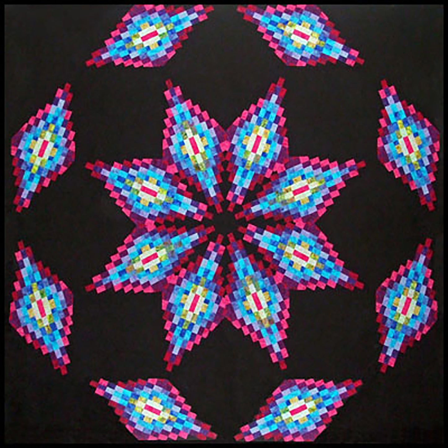 Madison's Star Quilt KG-31e - Downloadable Pattern