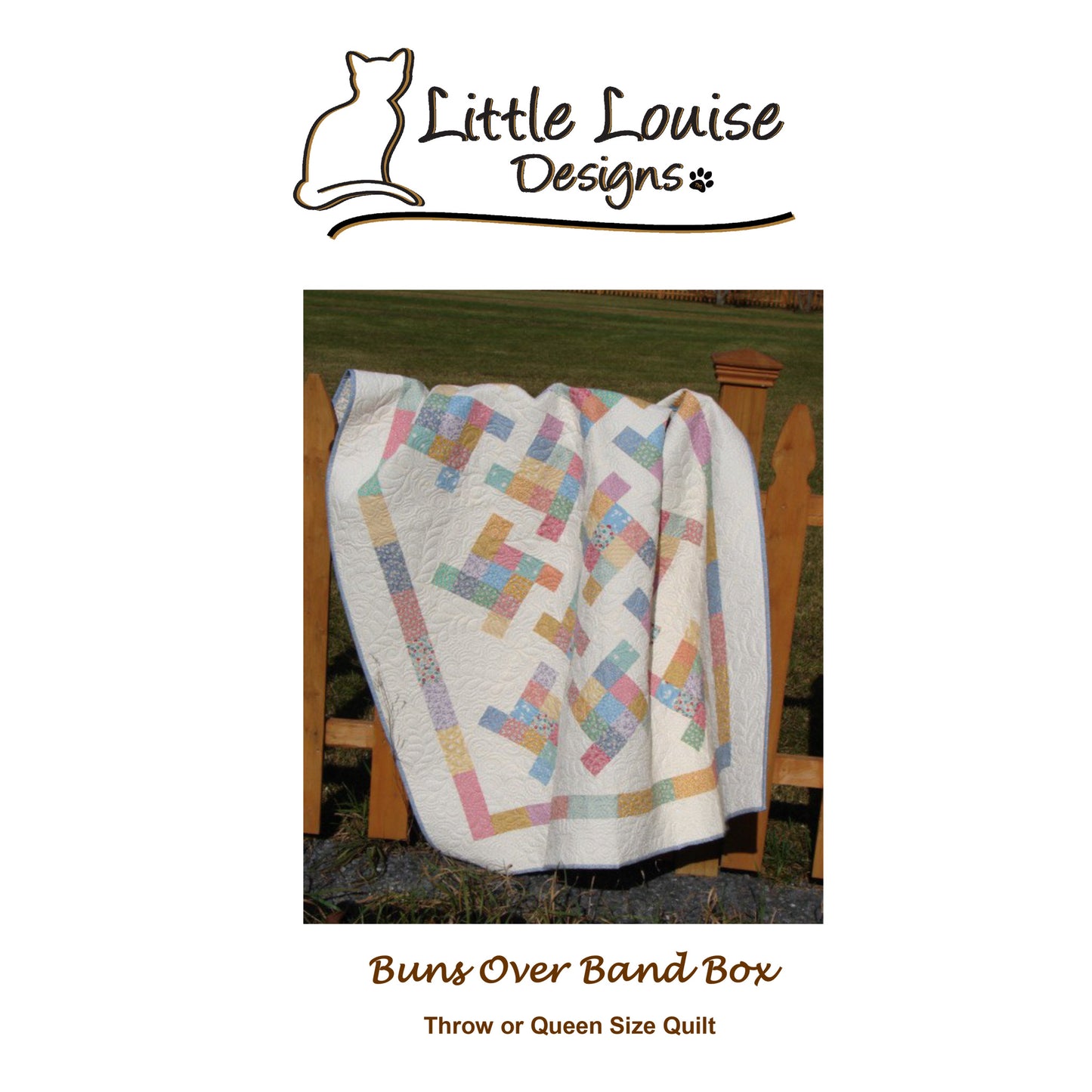 Buns Over Band Box Quilt Pattern LLD-003 - Paper Pattern