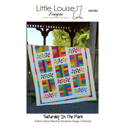 Saturday In The Park Quilt Pattern LLD-011 - Paper Pattern