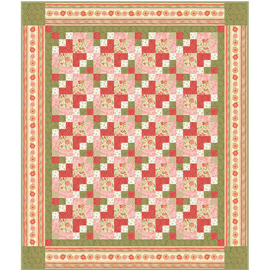 Summer Love Quilt Pattern LLD-024 - Paper Pattern