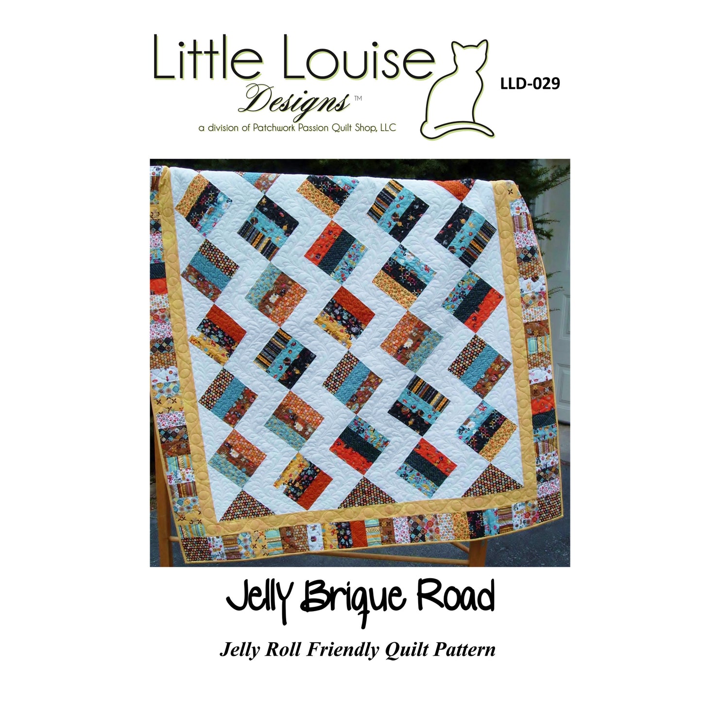 Jelly Brique Quilt LLD-029e - Downloadable Pattern