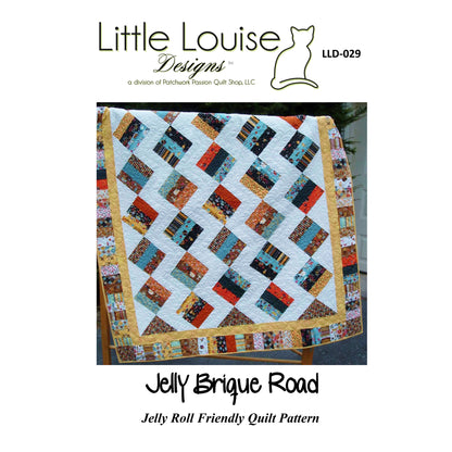 Jelly Brique Quilt LLD-029e - Downloadable Pattern