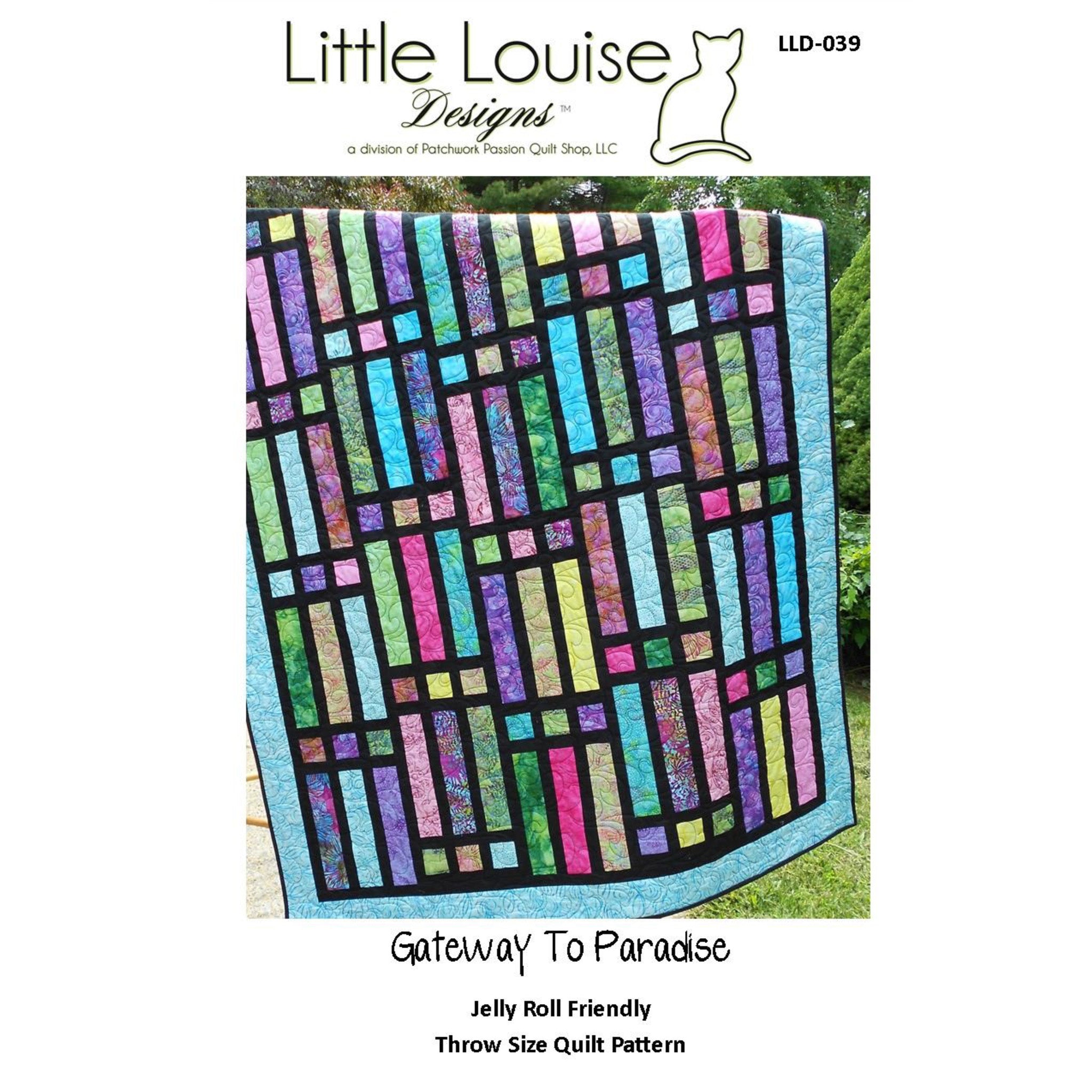 Gateway to Paradise Quilt LLD-039e - Downloadable Pattern – QuiltWoman.com