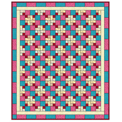 Candy Corners Quilt LLD-042e - Downloadable Pattern