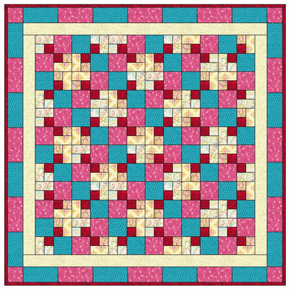 Candy Corners Quilt LLD-042e - Downloadable Pattern
