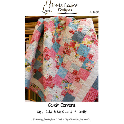 Candy Corners Quilt LLD-042e - Downloadable Pattern