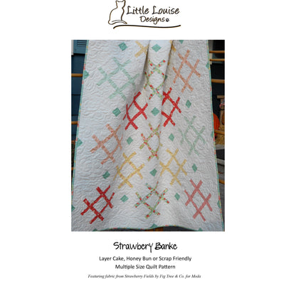 Strawbery Banke Quilt LLD-046e - Downloadable Pattern